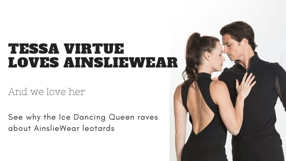 Tessa Virtue LOVES AinslieWear