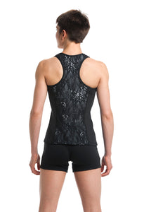 Long Racer-Back with Kara Lace - AW307KL