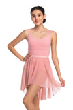 Girls High Low Ballet Skirt in Mesh - AW514ME G