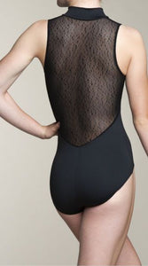 Zip Front with Scatter Dot Mesh - AW1062SD