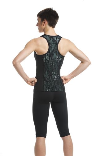 Long Racer-Back with Kara Lace - AW307KL