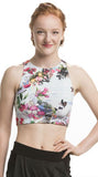 Sleeveless Crop Top in Ballet Bunnies - AW321BB