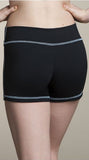 Classic Contemporary Shorts with Contrast Stitching - AW403STC