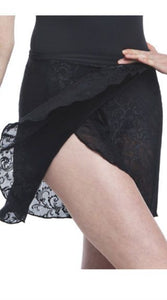 15" Wrap Skirt in Lark Lace - AW501LK