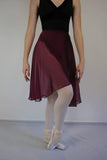 25" Long Wrap Skirt in Chiffon - AW512