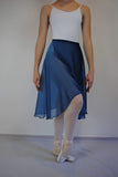 25" Long Wrap Skirt in Chiffon - AW512