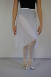 25" Long Wrap Skirt in Mesh - AW512ME