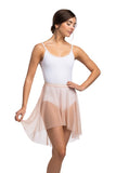 Girls High Low Ballet Skirt in Mesh - AW514ME G