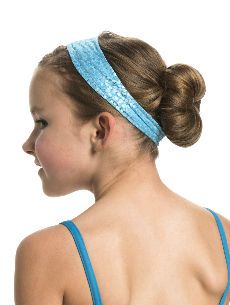 Girls Headband in Mosaic Mesh - AW702MS G