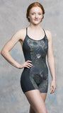 Rachel Short Unitard in Winter Fern - AW803WF